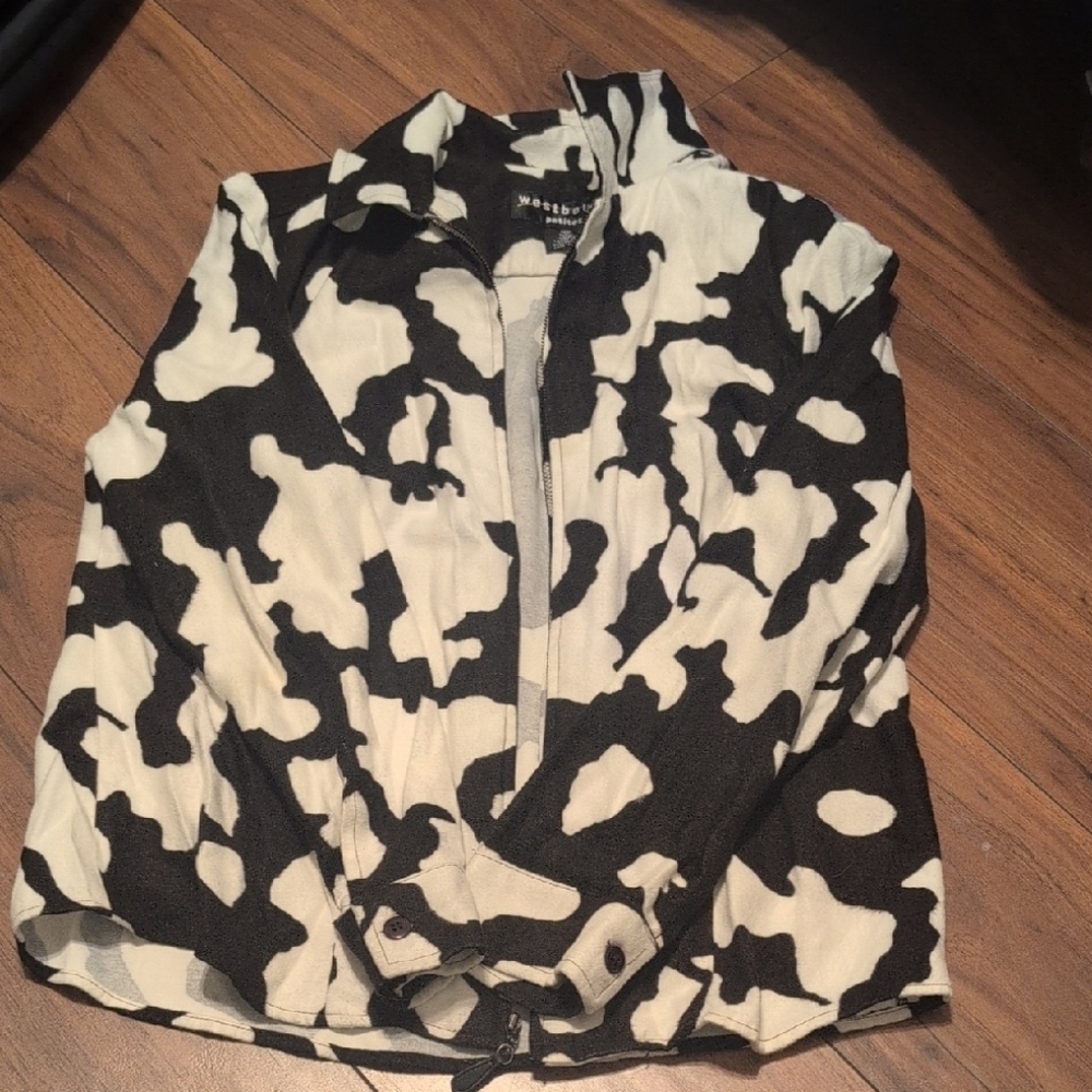 Westbound Black and White Jacket